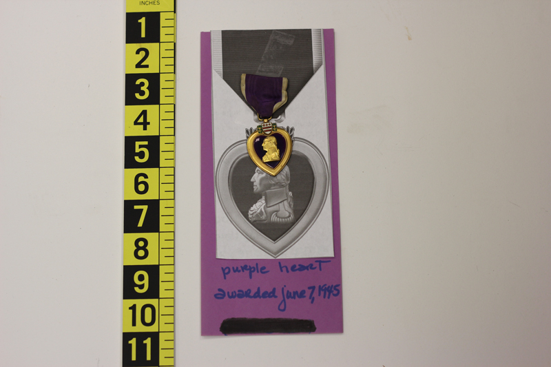 Antonucci Purple Heart medal